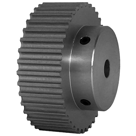 B&B Manufacturing 38-5M15-6A4, Timing Pulley, Aluminum, Clear Anodized, 38-5M15-6A4